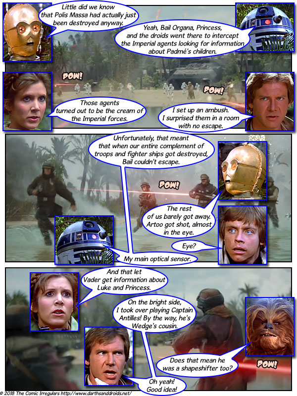 Episode 1711: Shot to the Eye, to Artoo's Shame
