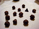 Chocolate dice 1